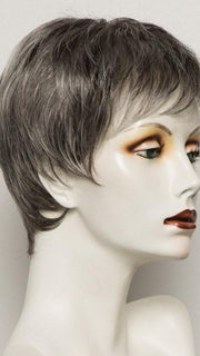 SALT PEPPER MIX | Light Natural Brown with 75% Gray,  Medium Brown with 70% Gray and Pure White Blend