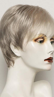 SNOW MIX | Pure Silver White with 10% Medium Brown & Silver White with 5% Light Brown Blend