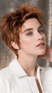 Hand-knotted lace front is ready-to-wear and virtually invisible