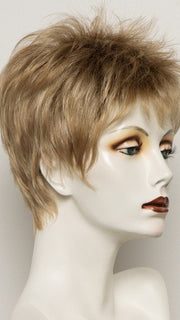 CARAMEL ROOTED | Medium Gold Blonde and Light Gold Blonde Blend with Light Brown Roots