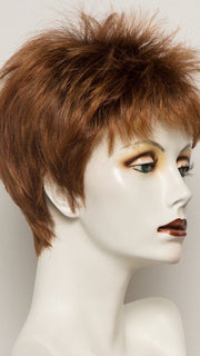 SAFRAN RED ROOTED | Dark Copper Red, Copper Red, and Light Copper Red Blend with Dark Auburn Roots
