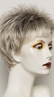 PEARL ROOTED | Pearl Platinum and Lightest Ash Brown blend with Light Brown Roots