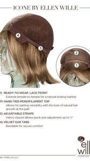 100% Hand-Tied Monofilament Cap with Lace Front