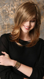 Feel confident at any angle with the full hand tied, monofilament top 
