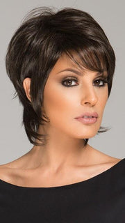 PLAY by Ellen Wille in ESPRESSO MIX | Darkest Brown Base with a Blend of Dark Brown and Warm Medium Brown throughout 