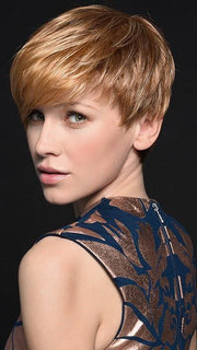 POINT by Ellen Wille in LIGHT MANGO MIX | Medium Copper Red, Copper Red, and Butterscotch Blonde Highlights