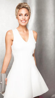 The density of the ready-to-wear synthetic hair looks more like natural hair and requires little to no customization or thinning