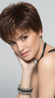 SCAPE BY Ellen Wille in MOCCA ROOTED | Medium Brown, Light Brown, and Light Auburn Blend with Dark Roots