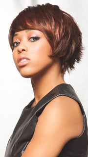 Choppy layers make this cut look modern