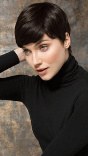 The monofilament feature creates the appearance of natural hair growth where the hair is parted at the crown