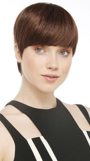 SPACE  by Ellen Wille in HOT CHOCOLATE MIX | Medium Brown, Reddish Brown, and Light Auburn Blend