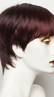 HOT AUBERGINE MIX | Medium Burgundy Red, Dark Burgundy Red, and Darkest Brown Blend