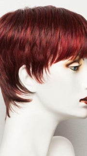 HOT FLAME MIX | Bright Cherry Red and Dark Burgundy mix