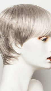 SNOW MIX | Pure Silver White with 10% Medium Brown & Silver White with 5% Light Brown blend