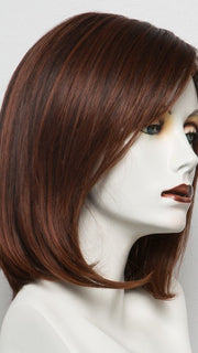 AUBURN ROOTED | Dark Auburn, Bright Copper Red, and Warm Medium Brown blend with Dark Roots