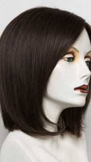 Color Dark-Chocolate-Mix = Warm Medium Brown, Dark Auburn, and Dark Brown blend