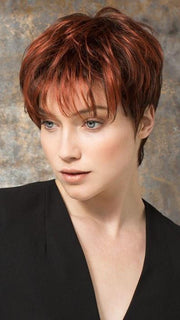 STOP HI TECH by Ellen Wille in FLAME MIX | Dark Burgundy Red, Bright Cherry Red, and Dark Auburn Blend