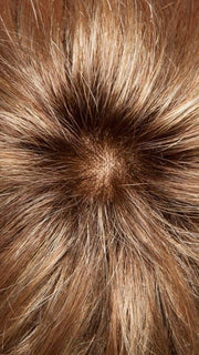 The monofilament feature creates the appearance of natural hair growth where the hair is parted at the crown