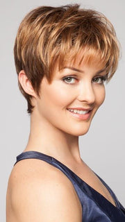A lightweight short style with a tapered neckline