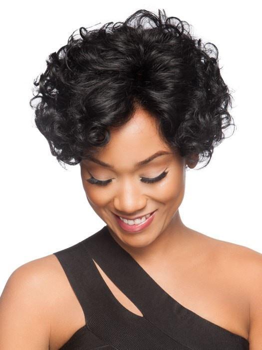 Ringlet curls can be worn polished and tight or can be combed out to loosen the curl