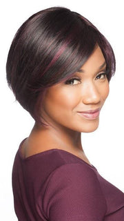 TALIA MONO by Ellen Wille in BLACK CHERRY MIX | Jet Black Base with Plum Highlights