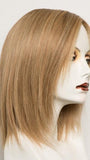 LIGHT BERNSTEIN ROOTED | Light Auburn, Light Honey Blonde, and Light Reddish Brown blend and Dark Roots