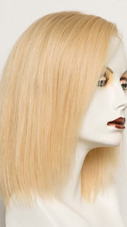LIGHT CHAMPAGNE ROOTED | Pearl Platinum and Light Golden Blonde Blend with Medium Brown Roots