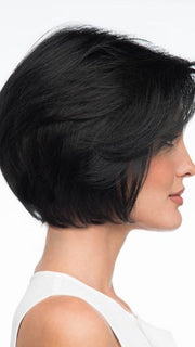 ABBEY by Envy in Black | Human Hair/ Syntehtic Blend Wig with a 100% Hand-tied cap
