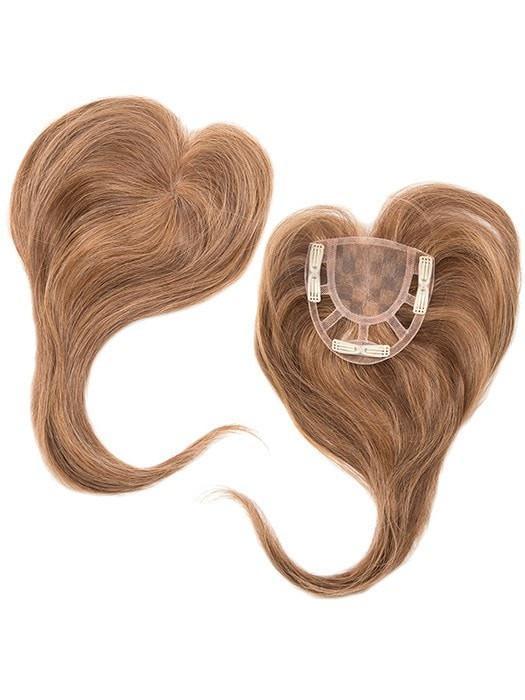 100% Human Hair | Base: 4" x 4" | Length: 12"  | Color: Dark Blonde