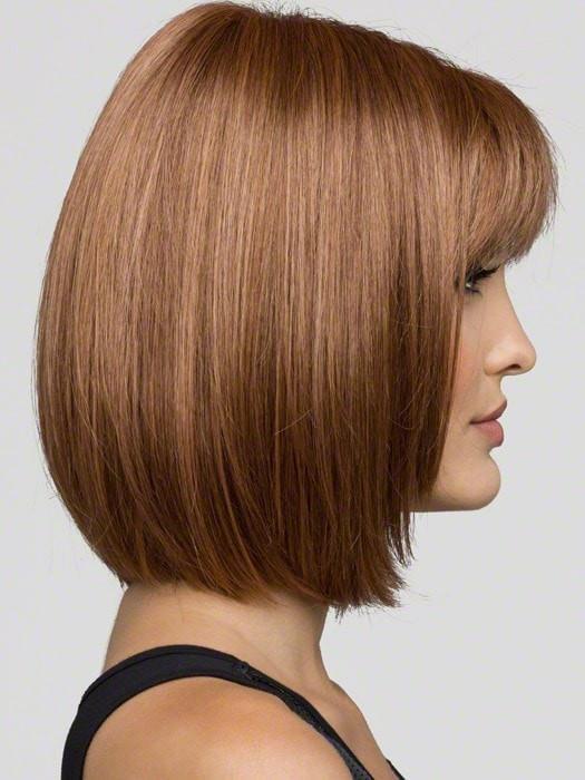 Cutting edge styling with face framing layers and razored edges to create a soft natural appearance