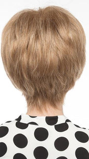 The nape keep this look edgy and chic. Color: Dark Blonde