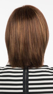 Above the shoulder cut, with wispy ends | Color: Cinnamon Raisin 