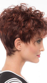 The synthetic hair is pre-styled and will keep its shape in any weather, even after you wash it