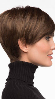 Kris by Envy | Layered Fringe | Color: Medium Brown