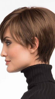 Kris by Envy | Monofilament Part | Color: Medium Brown