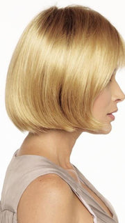 GOLDEN NUTMEG | Medium Brown roots with overall Warm Cinnamon base and Golden Blonde highlights