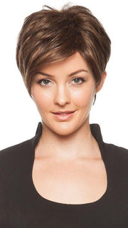 AMARETTO CREAM | Dark Brown roots with overall Medium Brown base with Honey Blonde highlights