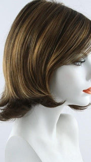 CHOCOLATE CARAMEL | Medium Brown with Soft Red and Blonde highlights