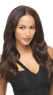 R6 = Dark Chocolate | 16" Loose Waves Extensions by HAIRDO