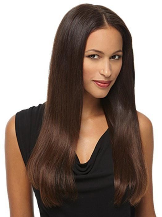 R10 = Chestnut | 16" 100% Remy Human Hair Extension kit by Hairdo