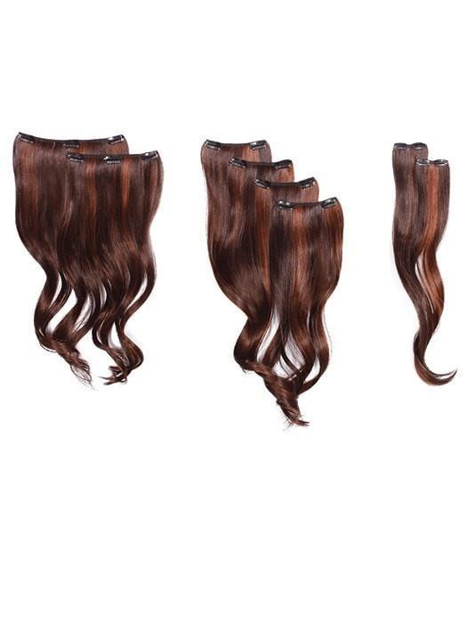 8pc Wavy Extension Kit by HAIRDO