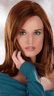 Color 132H = DARK AUBURN / BRIGHT AUBURN WITH BRIGHT COPPER RED HIGHLIGHTS