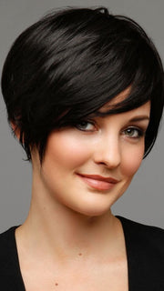 Color 111 = Black | Short Bob by Tabatha Coffey