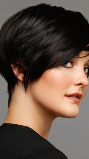 Color 111 = Black | Short Bob by Tabatha Coffey