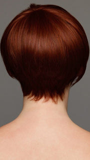 Color 134 = Bright Auburn | Short Bob by Tabatha Coffey