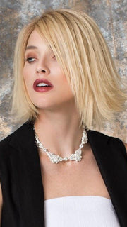 GLOSS by Ellen Wille in LIGHT CHAMPAGNE ROOTED | Pearl Platinum and Light Golden Blonde Blend with Medium Brown Roots