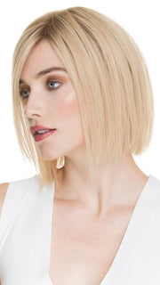 Color CHAMPAGNE/ROOTED = Light Ash Blonde, Medium Golden Blonde,and Medium Honey Blonde blend and Dark Roots