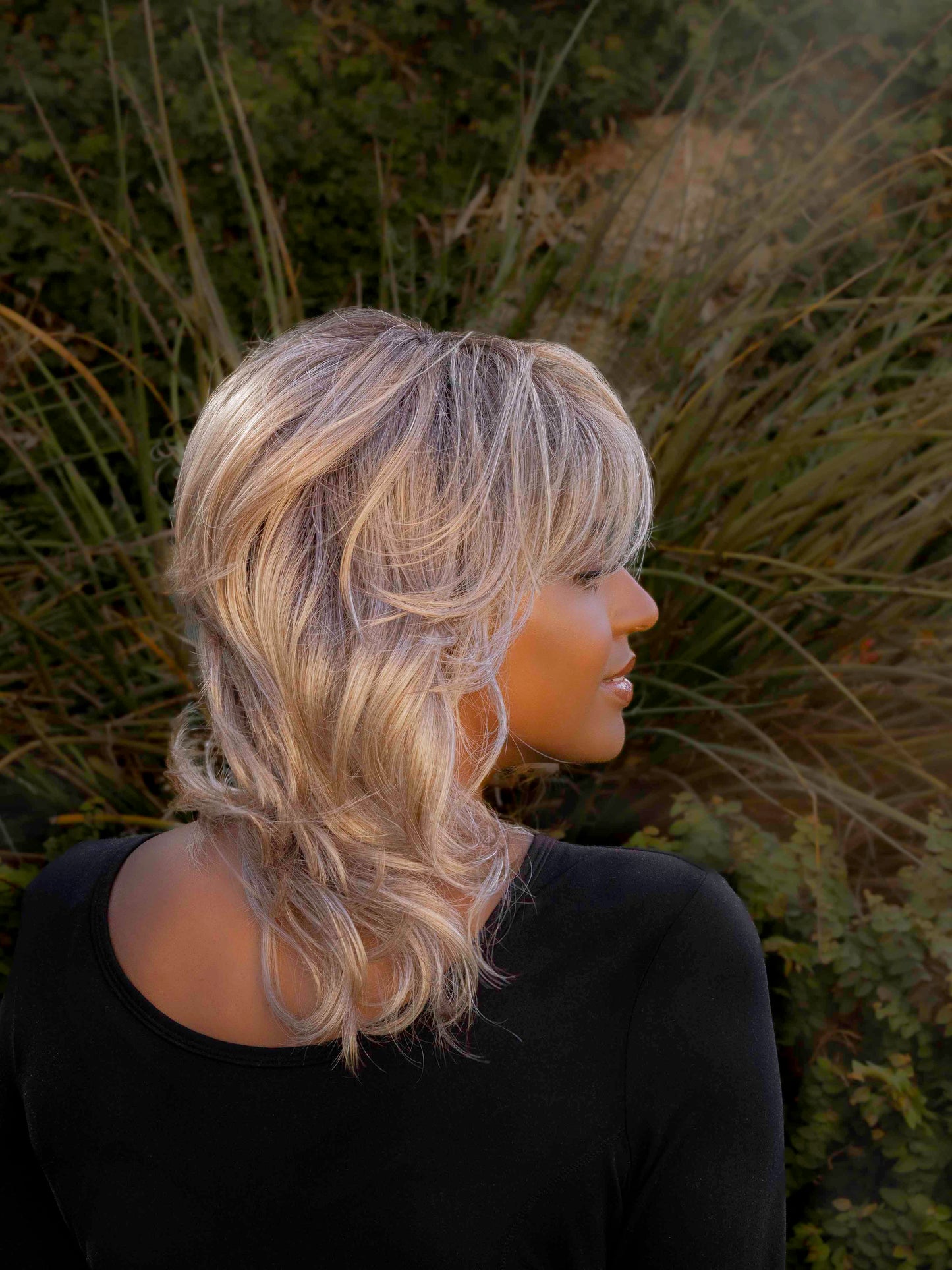 JAN by Rene of Paris in SANDY-MINK | Creamy Blonde and Sandy Tones Blended with Medium Brown Roots