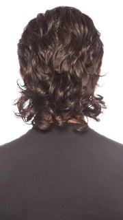 Extended nape for slight modern mullet look