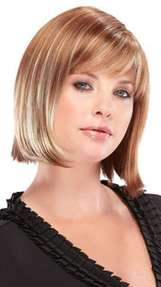 BLAIR by Jon Renau in FS26/31S6 SALTED CARAMEL | Medium Natural Red Brown with Red Gold Blonde Bold Highlights, Shaded with Brown